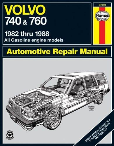 shifter Volvo 740 & 760: automotive repair manual