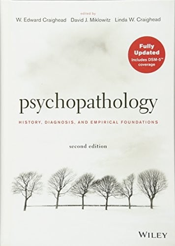 Psychopathology: History, Diagnosis, and Empirical Foundations