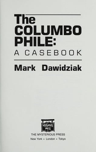 The Columbo phile: a casebook.