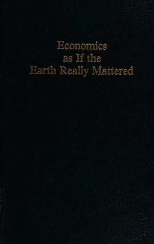 Economics as if the earth really mattered: a catalyst guide to socially conscious investing