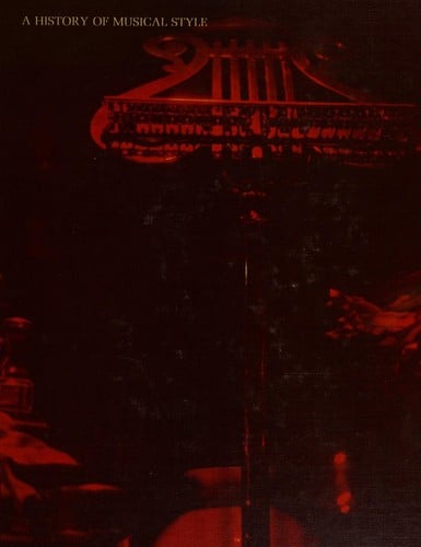 A history of musical style