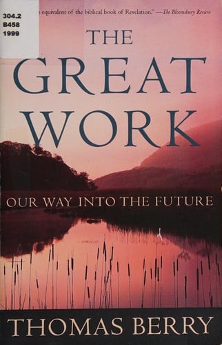The great work: our way into the future