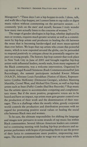 Gender talk: the struggle for women's equality in African American communities