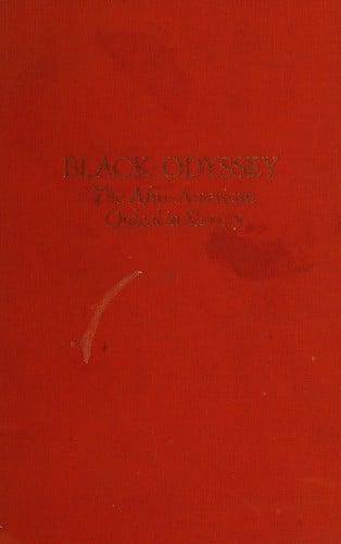 Black Odyssey: the Afro-American ordeal in slavery.