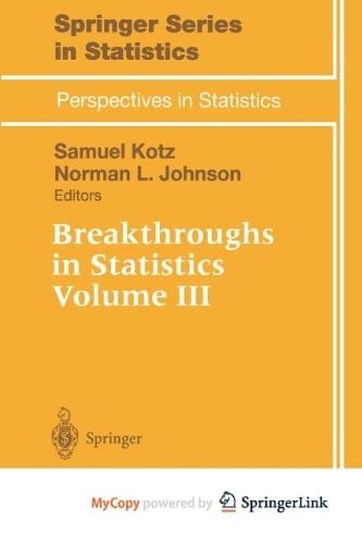 Breakthroughs in Statistics