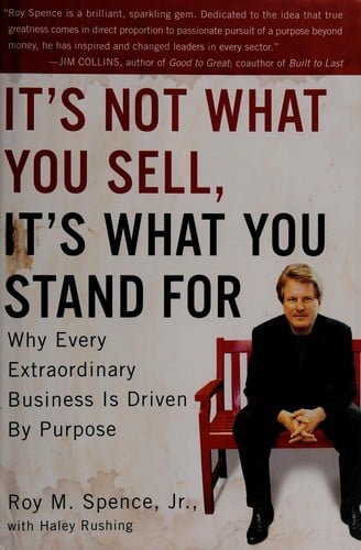 It's not what you sell, it's what you stand for
