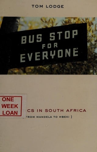 Politics in South Africa: from Mandela to Mbeki