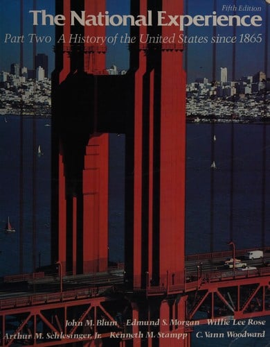 The National Experience: A History of the United States