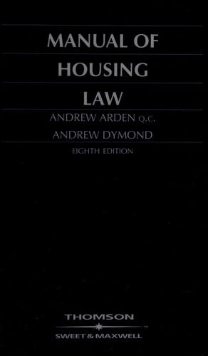 Manual of Housing Law