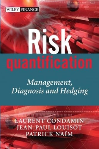 Risk quantification: management, diagnosis and hedging