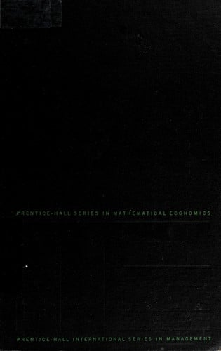 Mathematical optimization and economic theory