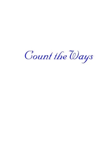 Count the Ways