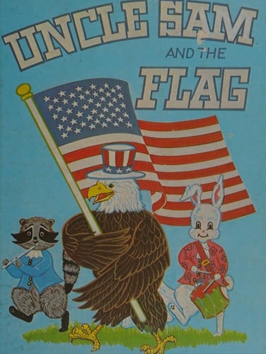 Uncle Sam and the flag