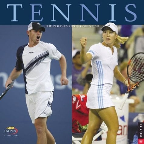 Tennis: 2005 Wall Calendar