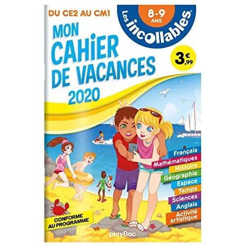 Mon cahier de vacances du CE2 au CM1