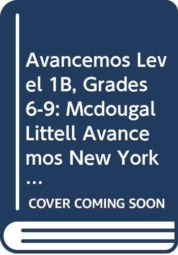 ¡avancemos! (C) 2008 New York Student Edition 2008