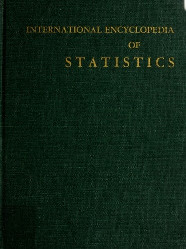 International Encyclopedia of Statistics