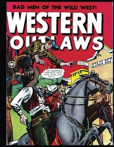 Western Outlaws #19 Golden Age Western-Frontier Comic 1949