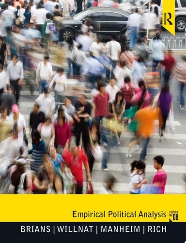 Empirical Political Analysis Pearson New International Edition CourseSmart eTextbook