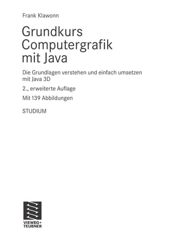 Grundkurs Computergrafik mit Java