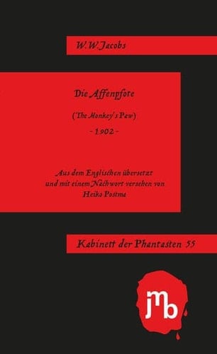 Die Affenpfote 1902