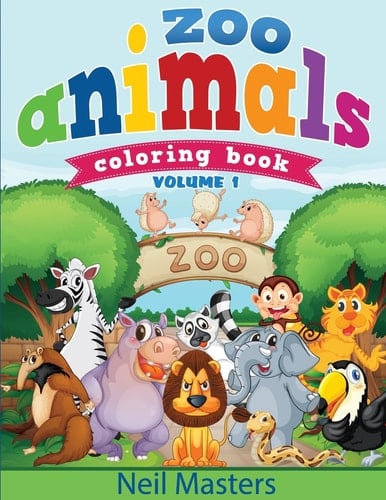 Zoo Animals Coloring Book (Avon Coloring Books)