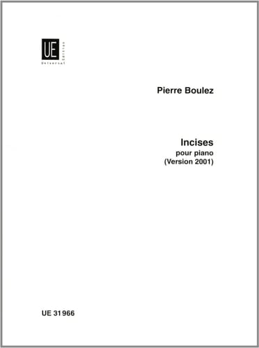 Boulez: Incises (Version 2001)