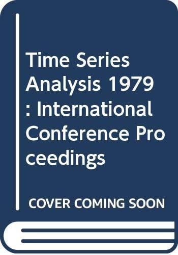 Time Series: Proceedings, Nottingham 1979
