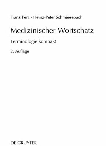 Medizinischer Wortschatz Terminologie kompakt