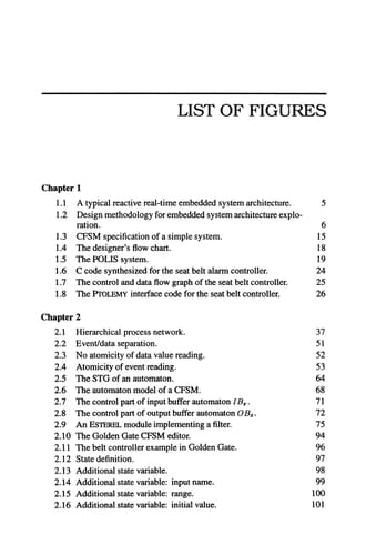 Hardware-Software Co-Design of Embedded Systems The POLIS Approach