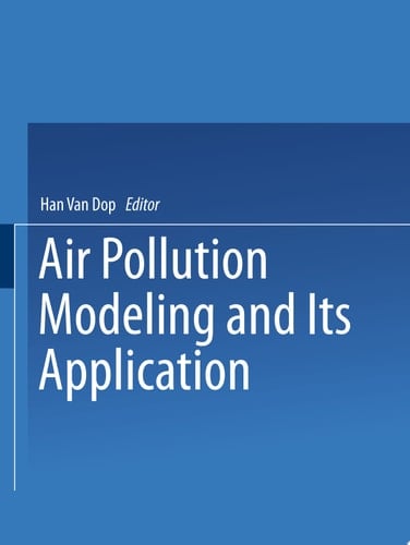 Air Pollution Modeling and Its Application VII