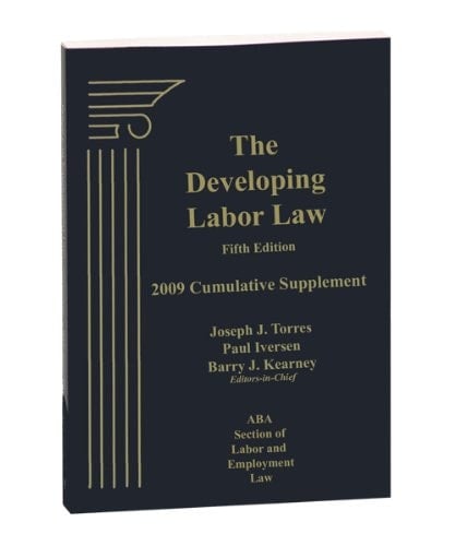 Developing Labor Law: Supplements