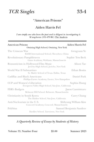 TCR Singles 33-4 American Prisons