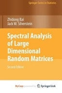 Spectral Analysis of Large Dimensional Random Matrices