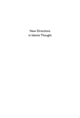 New Directions in Islamic Thought