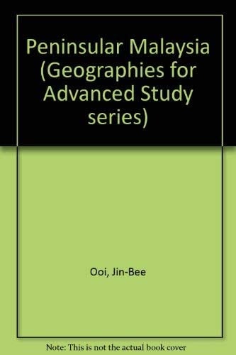 Peninsular Malaysia (Aspects of Modern Sociology: The Social Structure of Modern)