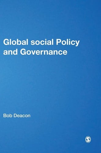 Global Social Policy and Governance