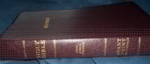 Giant Print Reference Bible-KJV-World's Visual Reference System