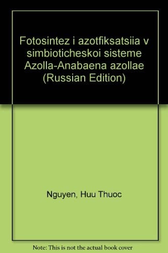 Фотосинтез и азотфиксация в симбиотической системе Азолла-Анабаена азоллае