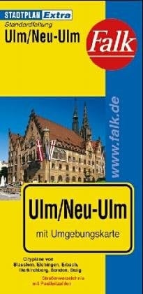 Stadtplan Ulm/Neu-Ulm mit Umgebungskarte Ausgabe 1996/97
