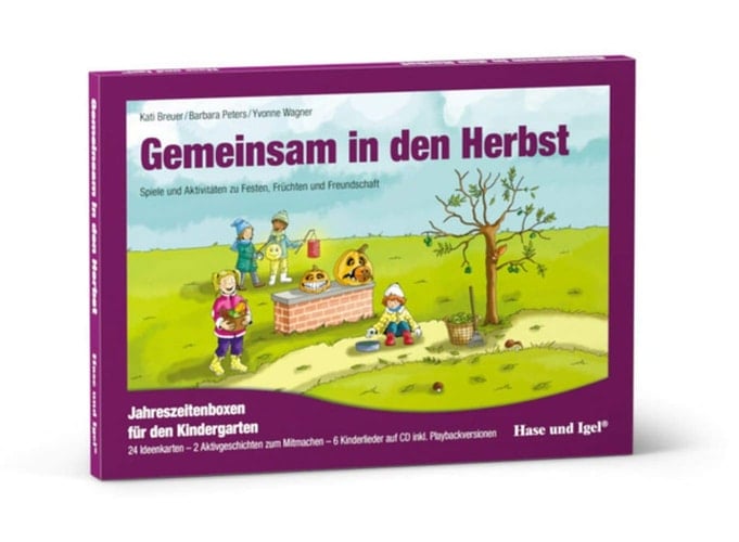 Gemeinsam in den Herbst Spiele und Aktivitäten zu Festen, Früchten und Freundschaft