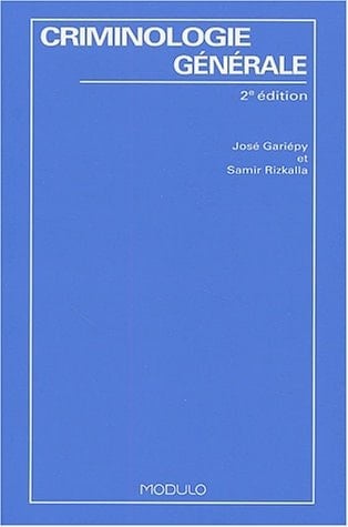 Criminologie générale