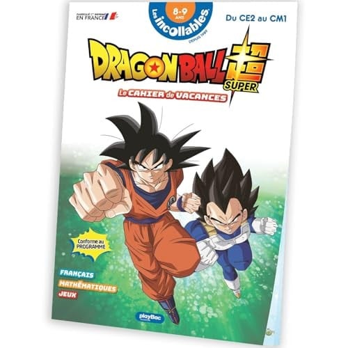 Le cahier de vacances Dragon Ball Super Du CE2 au CM1