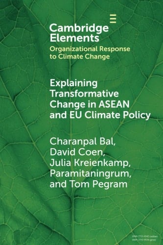 Explaining Transformative Change in ASEAN and EU Climate Policy Multilevel Problems, Policies and Politics