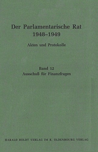 Ausschuß für Finanzfragen (German Edition)