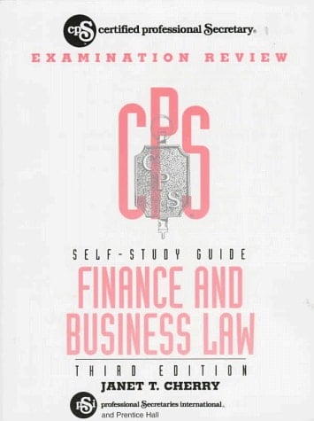 CPS Review Finance Self Study Guide