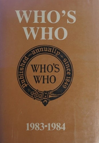 Who's Who, 1983-1984