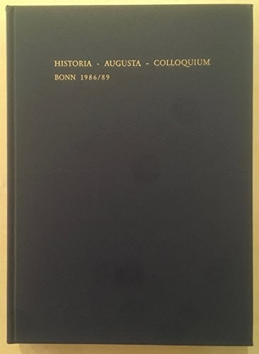 Bonner Historia-Augusta-Colloquium, 1986/1989
