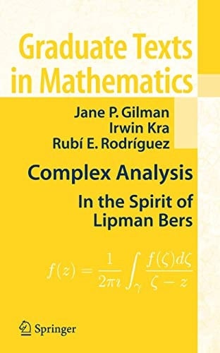 Complex Analysis In the Spirit of Lipman Bers