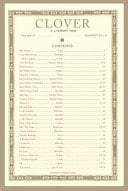 Clover, a Literary Rag, Vol. 3